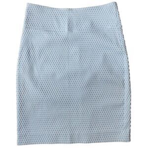 Margaret M Pull On Pencil Skirt Geometric Diamond Pattern SZ XS